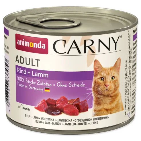 Animonda Carny Adult marha és bárány konzerv 200g