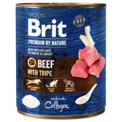 Brit Premium by Nature Adult Beef with Tripes 800 g