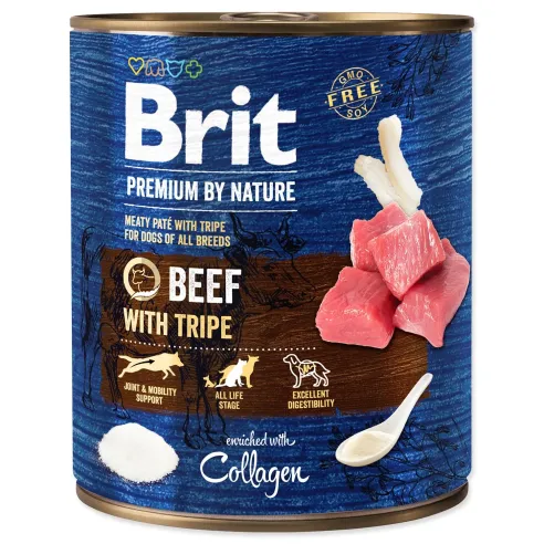 Brit Premium by Nature Adult Beef with Tripes 800 g