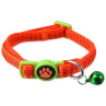 Magic Cat Nylon nyakörv XS narancssárga 1x19-31cm