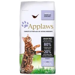 Applaws Száraz Macskaeledel Csirkehússal és Kacsával 2kg