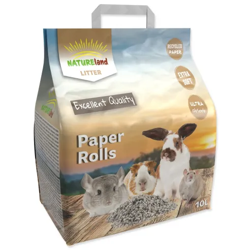 Podstielka Nature Land Paper Rolls 10L