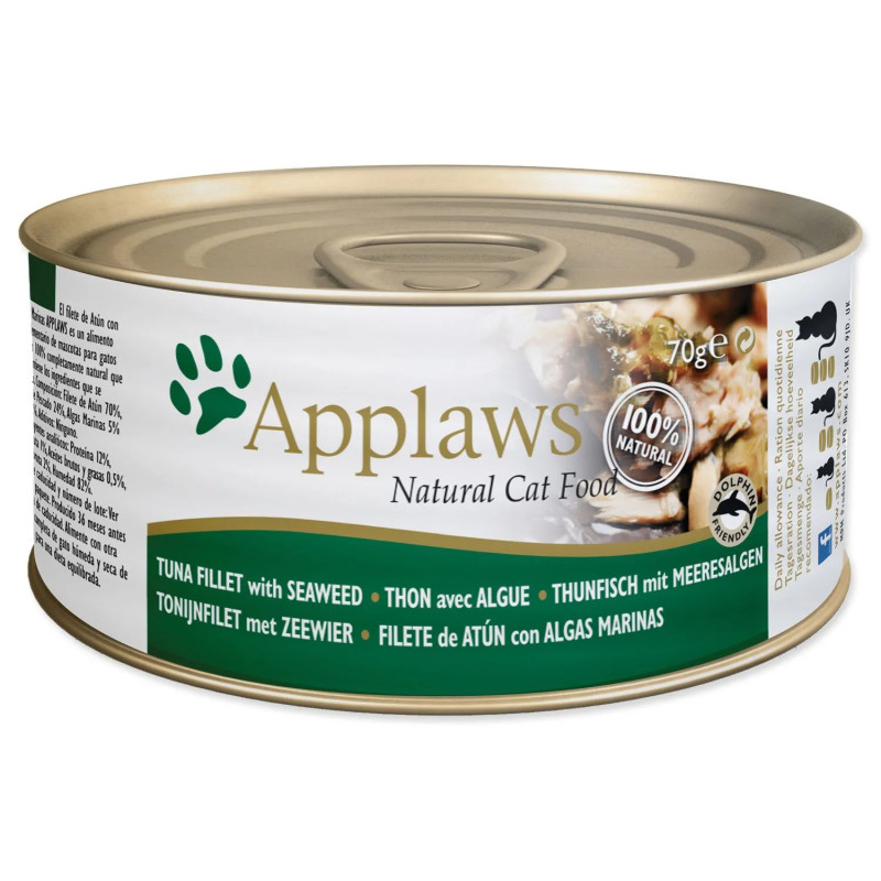 Applaws Cat konzerv tonhal és tengeri alga 70g