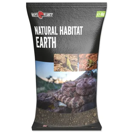 Substrát Repti Planet Earth čierny 4kg