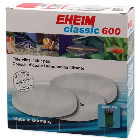 Náplň Eheim vata filtračná jemná Classic 600 3ks