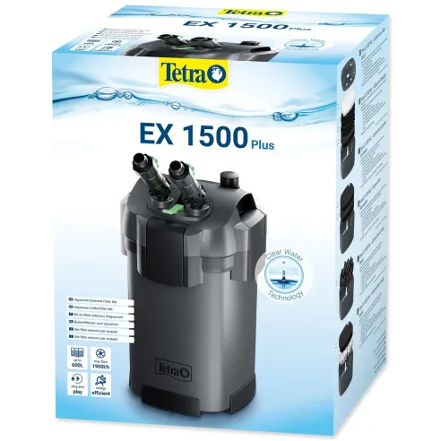 Tetra EX 1500 Plus külső szűrő, 1030l/h