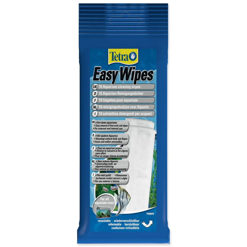 Tetra Easy Wipes tisztítókendők 10 db