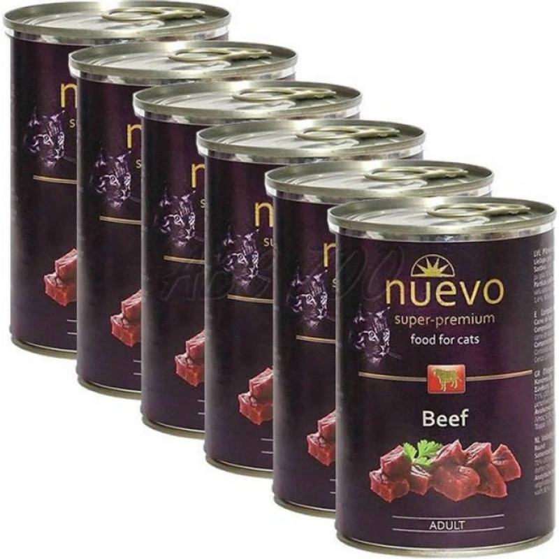 NUEVO macska Adult Marha bal. 6 x 400 g konzerv
