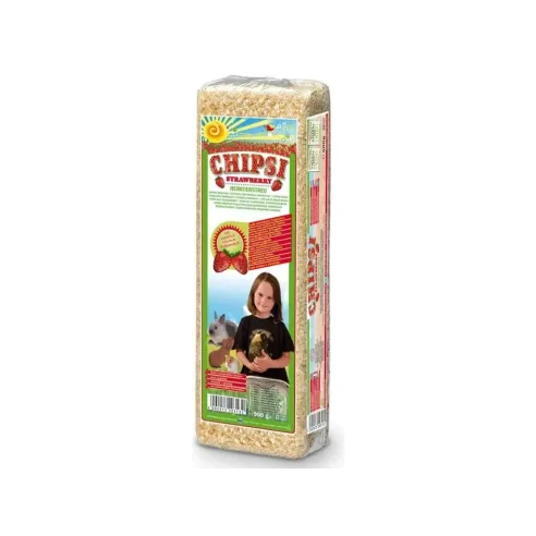 Chipsi forgács JRS eper illattal 1 kg