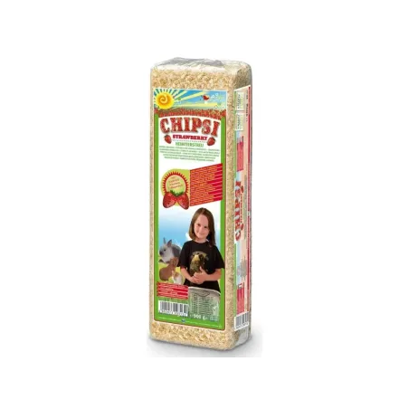 Chipsi forgács JRS eper illattal 1 kg
