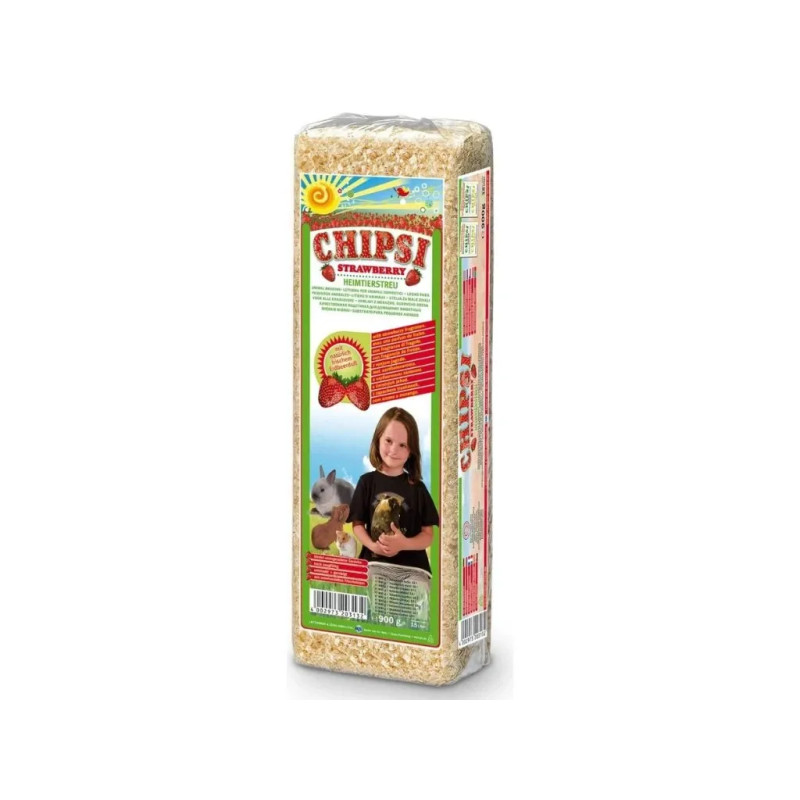 Chipsi forgács JRS eper illattal 1 kg
