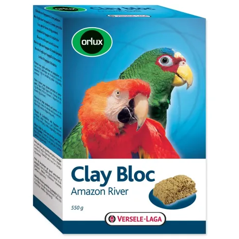 Blok Versele-Laga agyagos Clay Bloc Amazon River nagy papagájoknak 550g