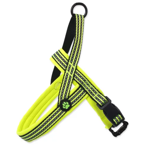 Active Dog Neoprene S lime 1,5x45-55cm hám