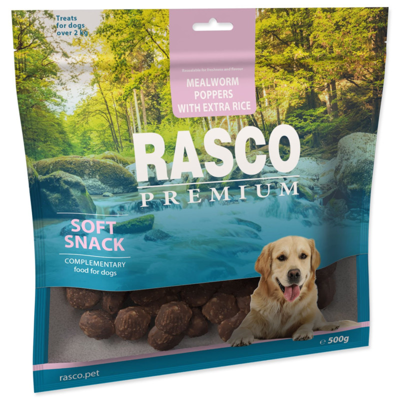Rasco Premium lisztkukacok és extra rizs ínyencség 500g