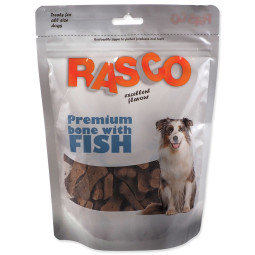 Rasco finomság, húsos csont hallal, 5 cm, 250 g