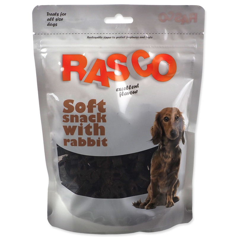 Rasco finomság puha nyalánkság nyúllal 3cm 400g