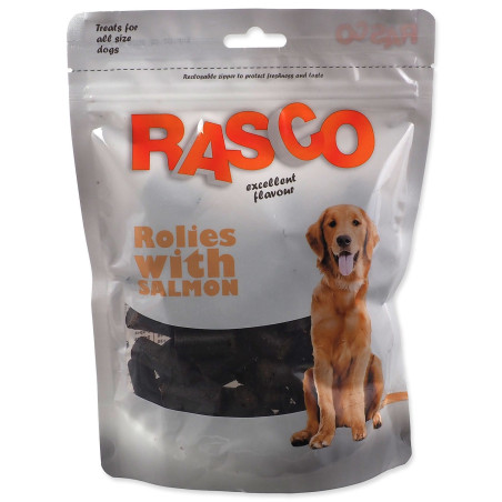 Rasco finomság tekercsek lazaccal 3 cm 450 g