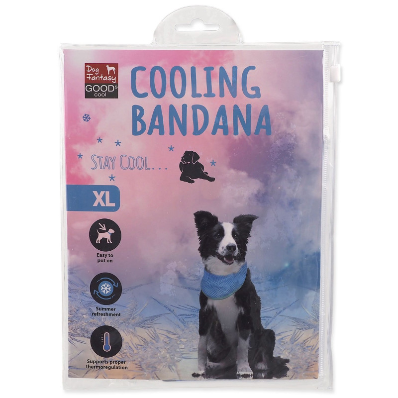 Dog Fantasy hűsítő sál XL 50-62 cm