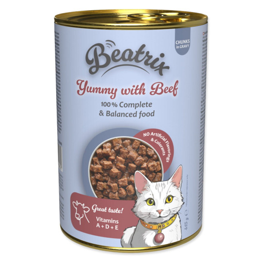 Beatrix Adult marhahúsos konzerv 415g