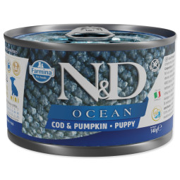 Konzerv N&D Puppy Ocean Cod & Pumpkin 140g