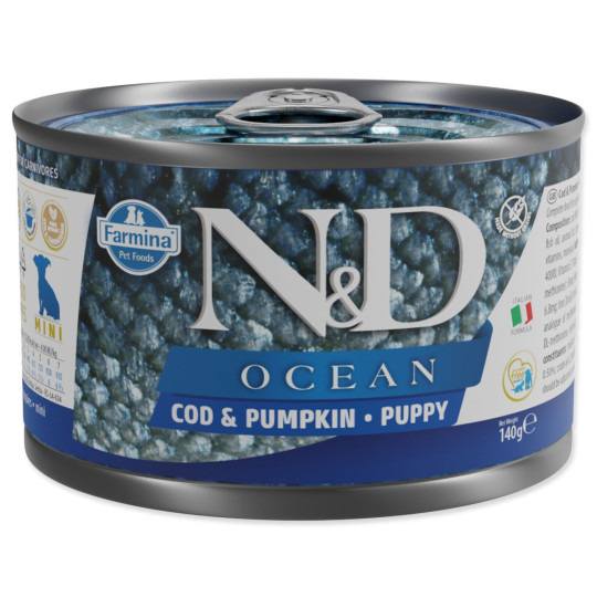 Konzerv N&D Puppy Ocean Cod & Pumpkin 140g