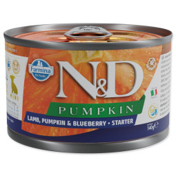 Konzerv N&D Puppy Starter Lamb, Pumpkin & Blueberry 140g