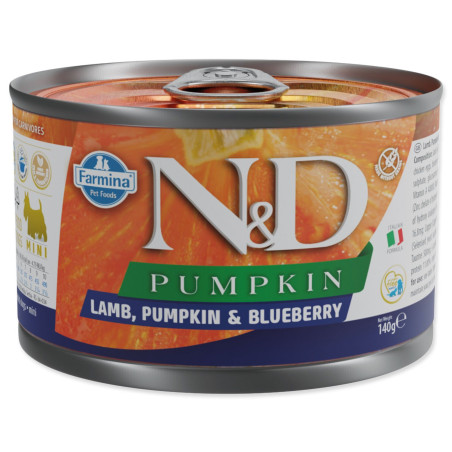 Konzerv N&D Dog Lamb, Pumpkin & Blueberry 140g