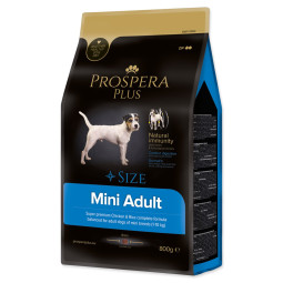 Krmivo Prospera Plus Mini Adult kura s ryžou 0,8kg