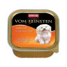 Animonda Vom Feinstein Felnőtt Baromfi- és Borjúpástétom 150g