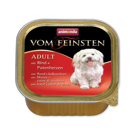 Animonda Vom Feinstein felnőtt marha- és pulykaszív pástétom 150g