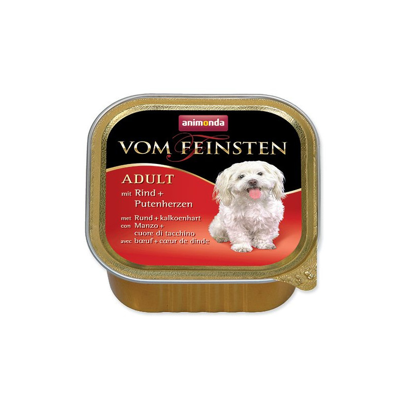 Animonda Vom Feinstein felnőtt marha- és pulykaszív pástétom 150g