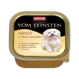 Animonda Vom Feinstein felnőtt marhahúspástétom burgonyával 150g