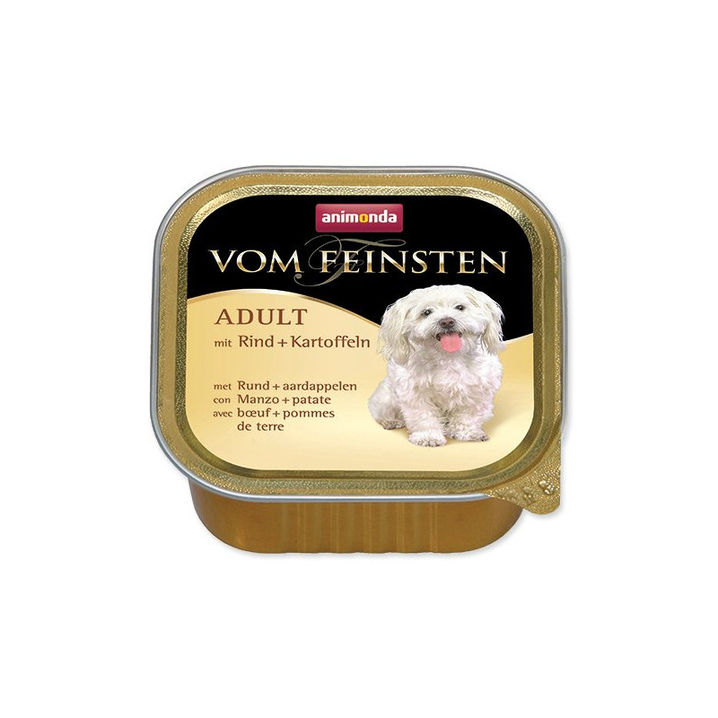 Animonda Vom Feinstein felnőtt marhahúspástétom burgonyával 150g