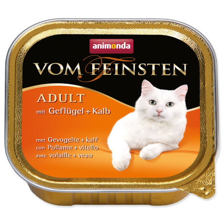 Animonda Vom Feinstein felnőtt pástétom baromfi- és borjúhús 100g