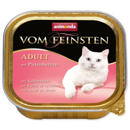 Animonda Vom Feinstein felnőtt baromfiszív pástétom 100g