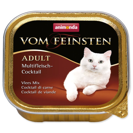 Animonda Vom Feinstein Felnőtt húsos keverék pástétom 100g