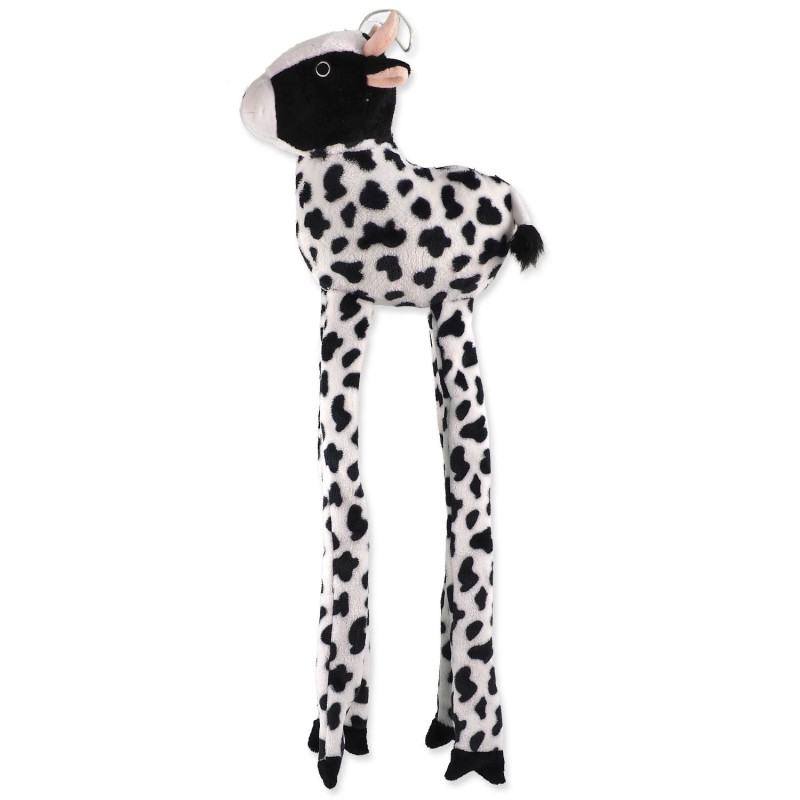 Hračka Dog Fantasy Jumbo krava pískacia a šuštiaca 90cm  