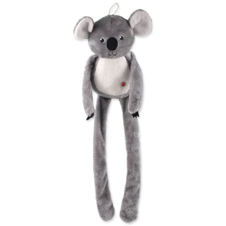 Hračka Dog Fantasy Jumbo koala pískacia a šuštiaca 87cm  
