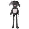 Hračka Dog Fantasy Jumbo zajac pískací a šuštiaci 108cm  