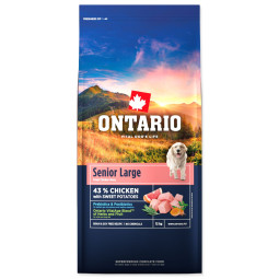 ONTARIO Senior Large Chicken & Sweet Potatoes 12 kg