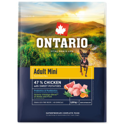 Ontario Adult Mini Chicken & Sweet Potatoes 2,25kg