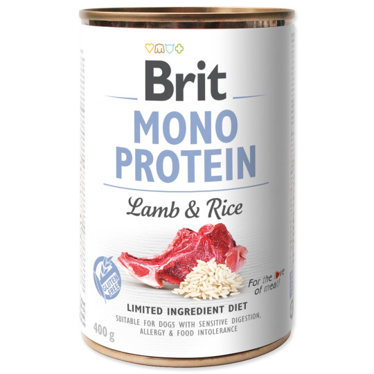 Brit Mono Protein Lamb & Rice 400 g
