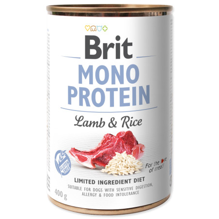 Brit Mono Protein Lamb & Rice 400 g