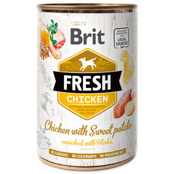 Brit Fresh chicken with sweet potato 400 g