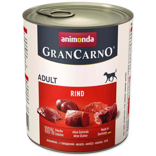 Animonda Gran Carno konzerv marhahúsos felnőtt 800g