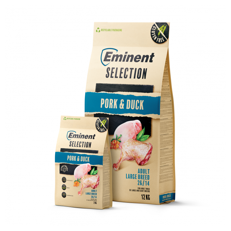 Eminent Selection Adult Large Breed Pork & Duck 12 kg