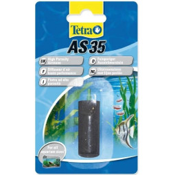 Tetra Air Stone, 3-as méretű fekete hengeres porlasztókő (AS35)