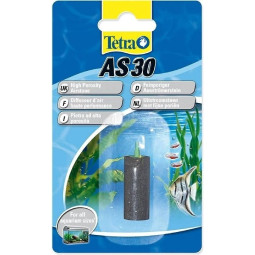 Tetra levegőztető kő, henger 2. fekete AS30