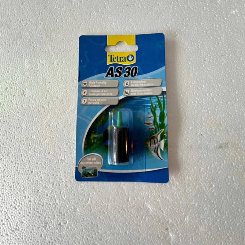 Tetra levegőztető kő, henger 2. fekete AS30