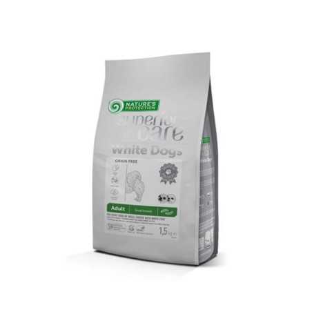 Natures P Superior care white dog GF adult Insect small breed 1,5 kg